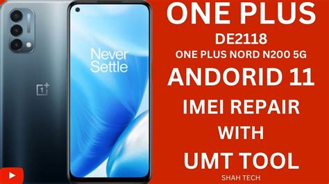 00 MB OnePlus N200 IMEI Repair By DFT. . Oneplus nord 2 imei repair